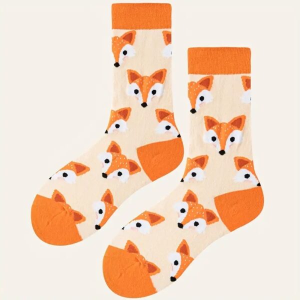 Colorful Fox Socks