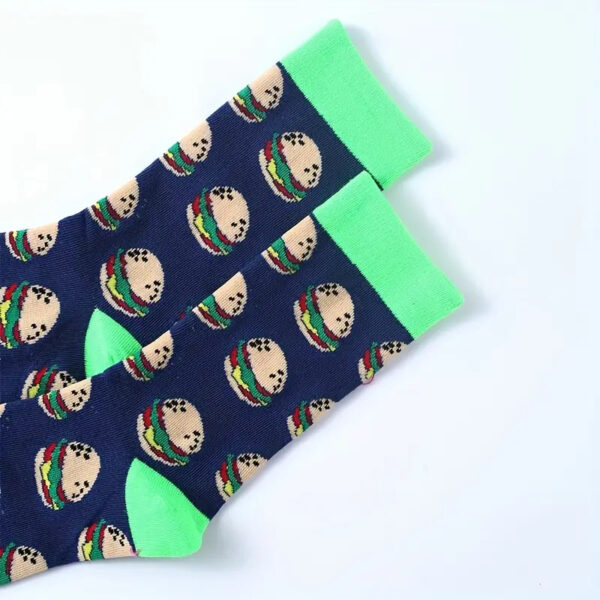 Fashionable Food Socks for the Foodie - Hamburgers