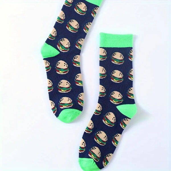 Fashionable Food Socks for the Foodie - Hamburgers