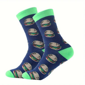 Fashionable Food Socks for the Foodie - Hamburgers