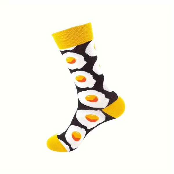 Fashionable Food Socks for the Foodie - Eggs