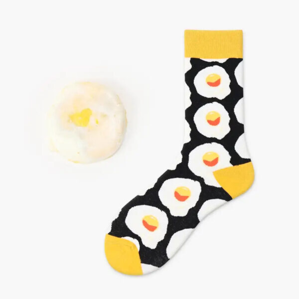 Fashionable Food Socks for the Foodie - Eggs