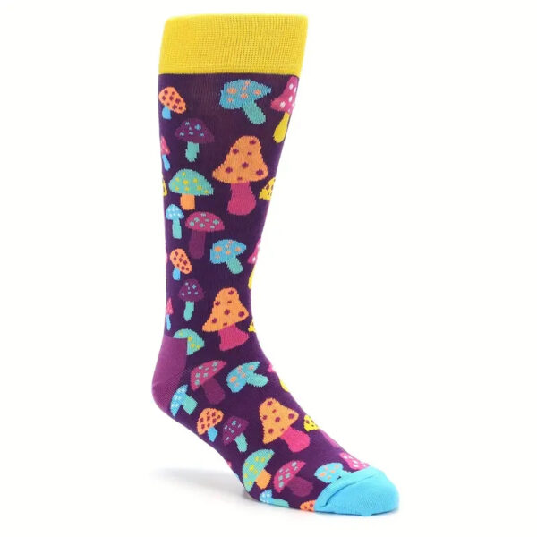 Fashionable Food Socks for the Foodie - Mushrooms