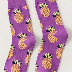 Fashionable Food Socks for the Foodie - Pineapples