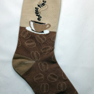 coffee time crew socks