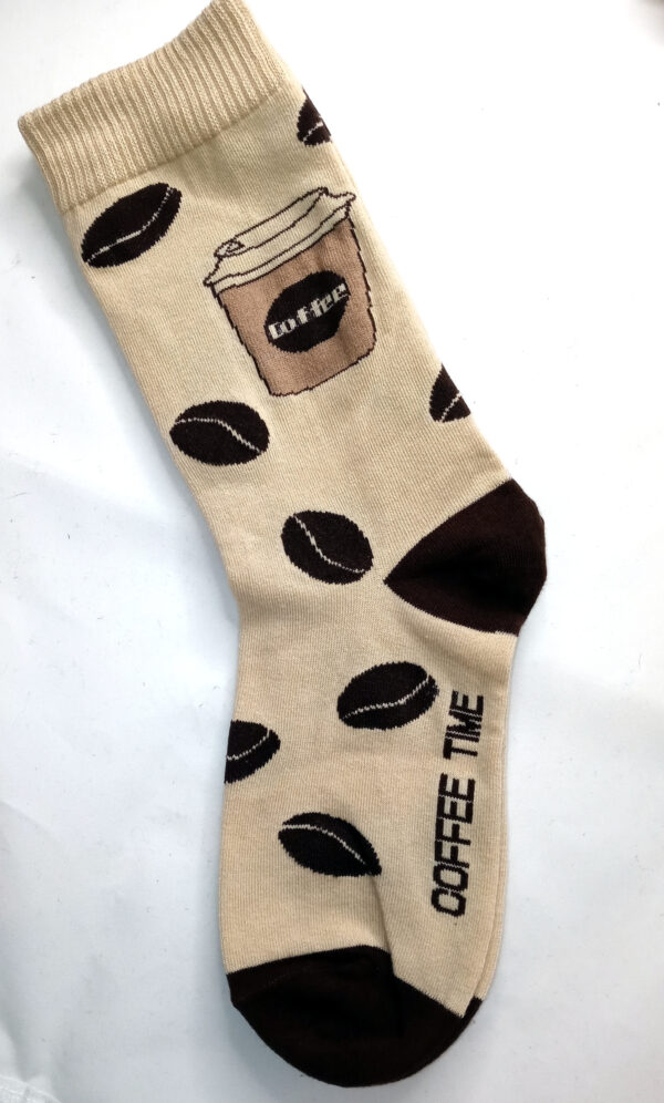 coffee to go crew socks