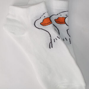 Whimsical Duck Ankle Socks - cutie