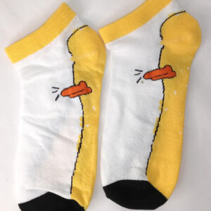 Whimsical Duck Ankle Socks - Quack