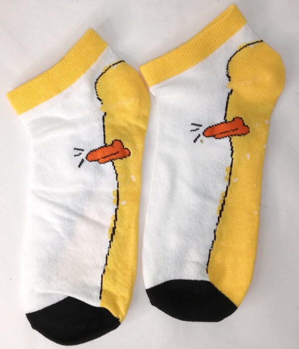 Whimsical Duck Ankle Socks - Quack