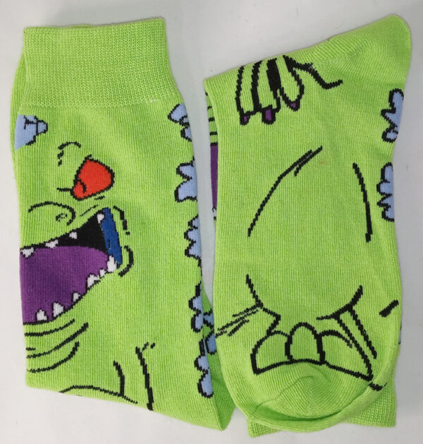 Reptar Rugrats Crew Socks